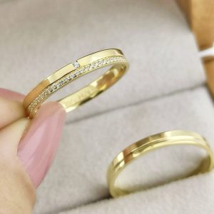 Alianças Benin 3 mm