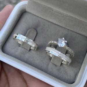 Alianças Cisnes 3,5 mm Com Anel Julieta